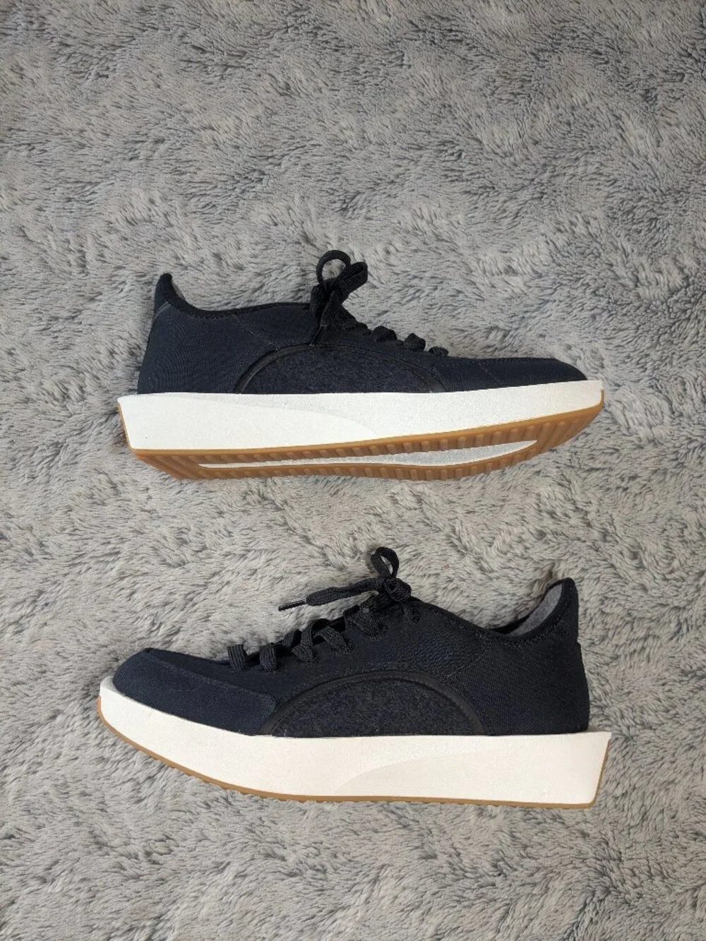 NEW Allbirds Black Risers Sneakers Men's Size 9